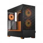 Корпус FRACTAL DESIGN Pop Air RGB Orange TG Clear Tint FD-C-POR1A-05 Mid-Tower