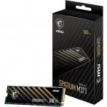 Внутренний накопитель MSI SPATIUM M371 (S78-440K160-P83) SSD (твердотельные), 500 ГБ, M.2