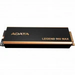 Жесткий диск ADATA SSD LEGEND 960 MAX 4000GB M.2 ALEG-960M-4TCS SSD (твердотельные), 4 ТБ, M.2, PCIe