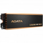 Жесткий диск ADATA SSD LEGEND 960 MAX 4000GB M.2 ALEG-960M-4TCS SSD (твердотельные), 4 ТБ, M.2, PCIe