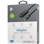 Кабель интерфейсный 2E DisplayPort - USB Type-C 2E-W1404