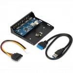 Аксессуар для ПК и Ноутбука Gembird Планка на переднюю панель 3,5" FP3.5-USB3-4A