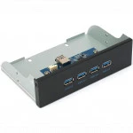 Аксессуар для ПК и Ноутбука Gembird Планка на переднюю панель 5,25" FP5.25-USB3-4A
