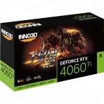 Видеокарта Inno3D RTX 4060 Ti 8GB TWIN X2 OC N406T2-08D6X-171153N 8 ГБ