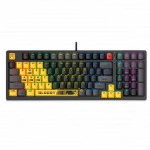 Клавиатура A4Tech S98-Lime (Проводная, USB)