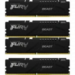 ОЗУ Kingston Fury Beast KF556C40BBK4-128 DIMM, DDR5, 128 Гб (4 х 32 Гб), 5600 МГц