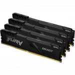 ОЗУ Kingston Fury Beast KF556C40BBK4-128 DIMM, DDR5, 128 Гб (4 х 32 Гб), 5600 МГц