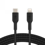 Кабель интерфейсный Belkin BOOST CHARGE™ Lightning to USB-C Cable_Braided CAA004bt2MBK