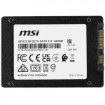 Внутренний жесткий диск MSI SPATIUM S270 S78-440E350-P83 (SSD (твердотельные), 480 ГБ, 2.5 дюйма, SATA)