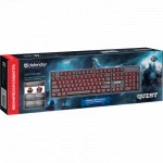 Клавиатура Defender Quest GK-596 Black 45596 Проводная, USB