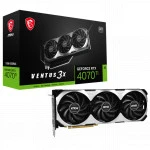 Видеокарта MSI GeForce RTX 4070 Ti VENTUS 3X OC RTX4070TI VENT 3XE 12G OC 12 ГБ