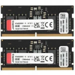 ОЗУ Kingston FURY Impact KF548S38IBK2-16 SO-DIMM, DDR5, 16 Гб (2 х 8 Гб), 4800 МГц