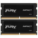 ОЗУ Kingston FURY Impact KF548S38IBK2-16 SO-DIMM, DDR5, 16 Гб (2 х 8 Гб), 4800 МГц