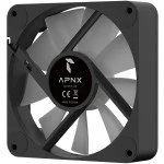 Система охлаждения Aerocool APNX FP1-140 BK ARGB FP1-140 PWM ARGB BK Для системного блока
