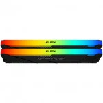 ОЗУ Kingston Fury Beast RGB KF432C16BB2AK2/16 DIMM, DDR4, 16 Гб (2 х 8 Гб), 3200 МГц