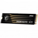 Внутренний накопитель MSI SPATIUM M480 PRO PCIe 4.0 NVMe M.2 4TB SSD (твердотельные), 4 ТБ, M.2