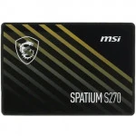Внутренний жесткий диск MSI SPATIUM S270 S270 SATA 2.5" 240GB (SSD (твердотельные), 240 ГБ, 2.5 дюйма, SATA)