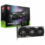 Видеокарта MSI GeForce RTX 4070 Ti GAMING X SLIM GeForce RTX 4070 Ti GAMING X SLIM 12G 12 ГБ