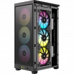Корпус Corsair iCUE 2000D RGB Airflow Black CC-9011246-WW Mini-Tower