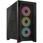 Корпус Corsair iCUE 4000D RGB Airflow Black CC-9011240-WW Mid-Tower