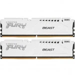 ОЗУ Kingston Fury Beast White KF560C36BWEK2-64 DIMM, DDR5, 64 Гб (2 х 32 Гб), 6000 МГц