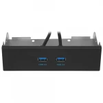 Аксессуар для ПК и Ноутбука Gembird FP5.25-USB3-2A