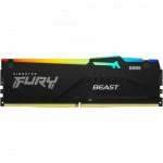 ОЗУ Kingston FURY Beast Black AMD RGB KF556C36BBEA-16 DIMM, DDR5, 16 Гб, 5600 МГц