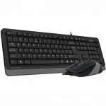 Клавиатура + мышь A4Tech Fstyler F1010 Grey F1010-GREY Fstyler