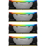 ОЗУ Kingston FURY Renegade Black KF432C16RB2AK4/32 DIMM, DDR4, 32 Гб (4 х 8 Гб), 3200 МГц