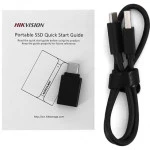 Внешний жесткий диск Hikvision T300S HS-ESSD-T300S/2T/Black (2 ТБ, Интерфейс USB-C)