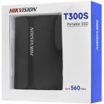 Внешний жесткий диск Hikvision T300S HS-ESSD-T300S/2T/Black (2 ТБ, Интерфейс USB-C)
