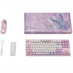 Клавиатура Varmilo VEM87 Dreams On Board EC V2 Jasmine A33A030D7A3A17A028 Проводная, USB