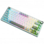 Клавиатура Royal Kludge R75 Sky Cyan (Silver Switch) 6935280823916 Проводная, USB