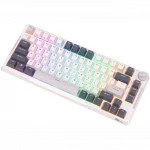 Клавиатура Royal Kludge RKH81 White Night (Sky Cyan Switch) 6935280824104 Беспроводная, Bluetooth