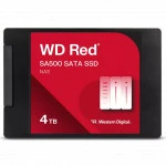 Внутренний жесткий диск Western Digital Red SA500 NAS WDS400T2R0A (SSD (твердотельные), 4 ТБ, 2.5 дюйма, SATA)