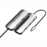 Док-станция Vention 6-in-1 USB-C Docking Station TQHHB