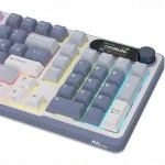 Клавиатура Royal Kludge RK-S98 Ocean Blue (Brown Switch) 6977576550601 Беспроводная, Bluetooth