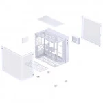 Корпус Jonsbo TK-3 White Mid-Tower