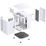 Корпус Jonsbo TK-1 White Mini-Tower
