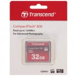 Флеш (Flash) карты Transcend Premium CF TS32GCF800 32 ГБ