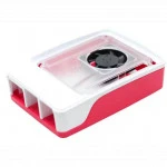 Корпус ACD Пластиковый корпус для Raspberry Pi 5 c активным вентилятором RA795