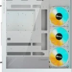 Корпус Gigabyte GB-C500PI ST белый 28300-C500W-1CKR Mid-Tower