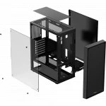 Корпус Ocypus Gamma C50 Black Gamma-C50-BKG000XX-GL Mini-Tower
