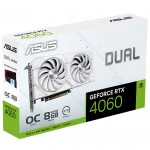 Видеокарта Asus DUAL RTX 4060 OC DUAL-RTX4060-O8G-EVO-WHITE (8 ГБ)