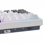 Клавиатура Royal Kludge S85 White Night (Beige Switch) 6977576550816 Беспроводная, Bluetooth