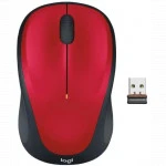 Мышь Logitech M235 Черно-красный 910-007130