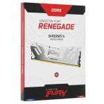 ОЗУ Kingston Fury Renegade White KF564C32RW-16 (DIMM, DDR5, 16 Гб, 6400 МГц)