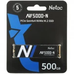 Внутренний жесткий диск Netac NV5000-N (SSD (твердотельные), 500 ГБ, M.2, PCIe)