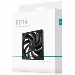 Охлаждение Deepcool FD14 140х140x25 черный R-FD14-BKNPN1-G (Для системного блока)