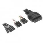 Корпус Chieftec Hawk черный AL-02B-TG-OP Mid-Tower